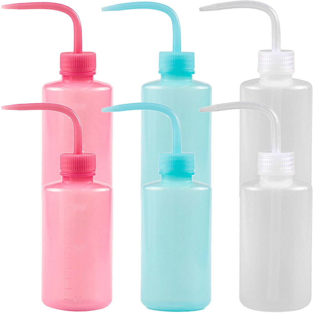 Eyelash Extensions - 6Pcs Eyelashes Wash Bottles Leakproof Portable