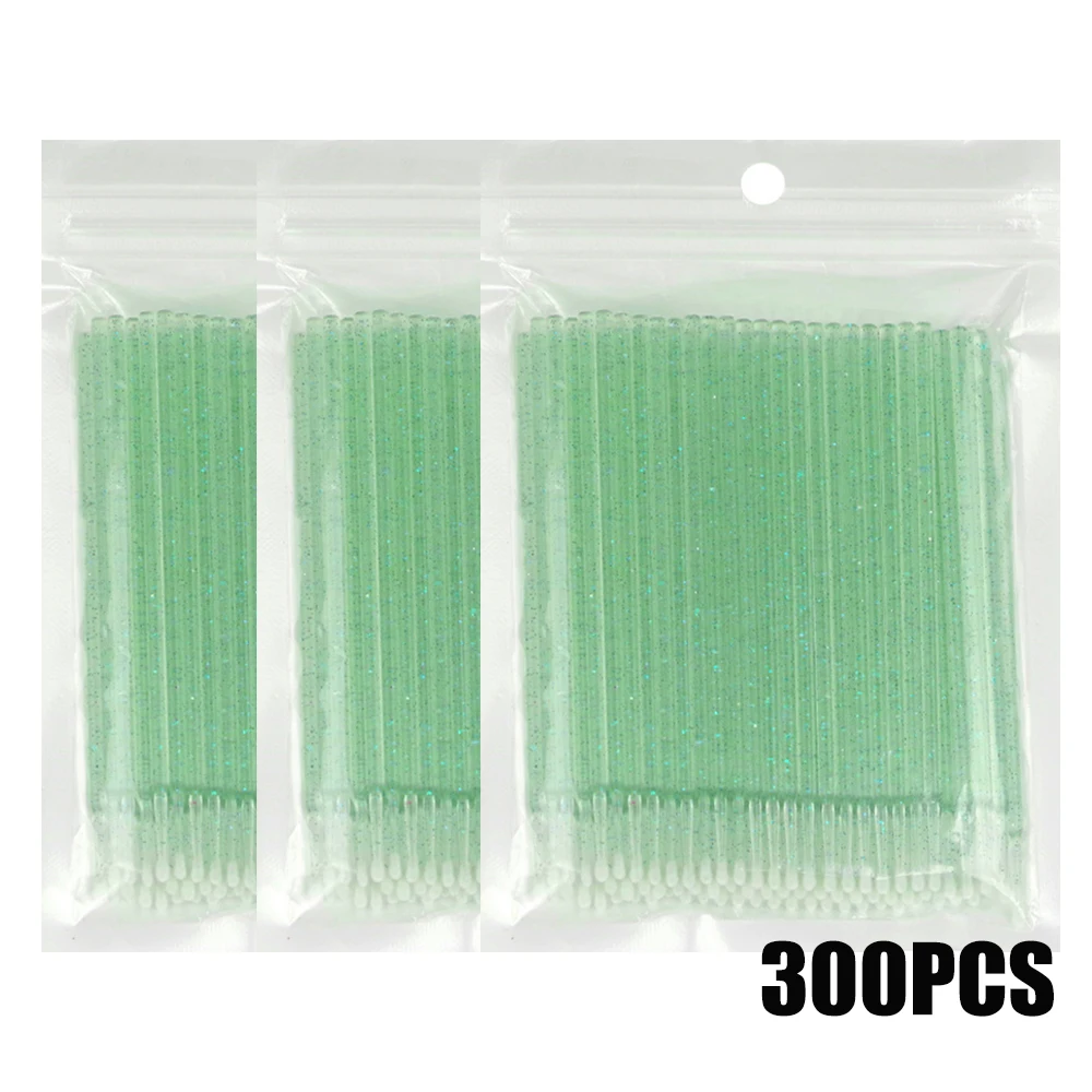 Eyelash Extension Remover - Wholesale 300/500PCS Removing Swab Micro Brushes
