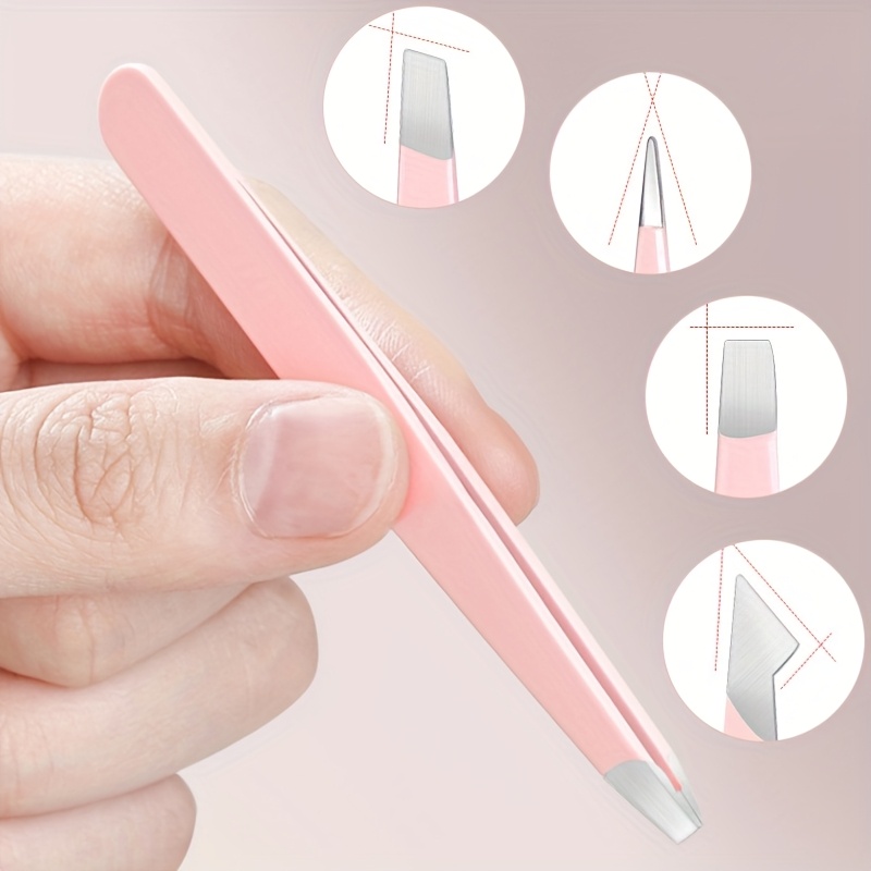 4pcs Stainless Steel Eyebrow T - Eyelash Extension Remover reseña y precio