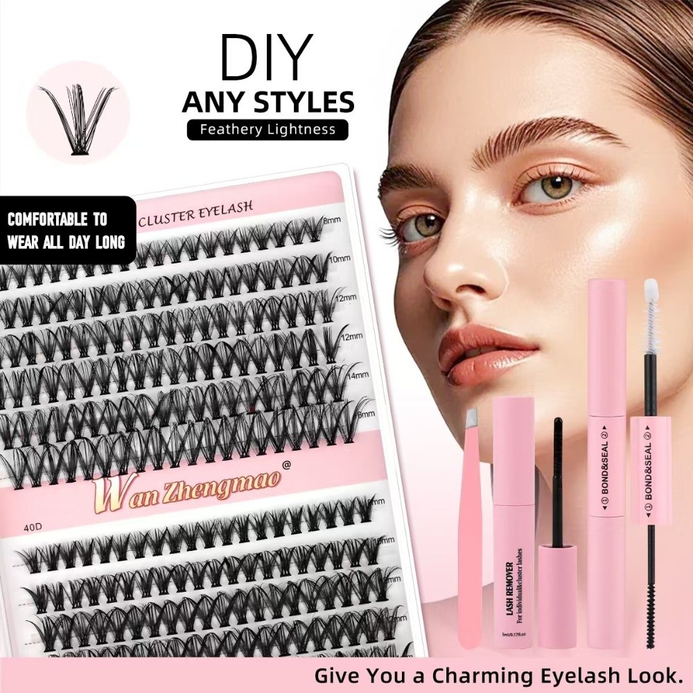 8-16mm Length False Eyelashes  - Eyelash Extension Wispy Look reseña y precio