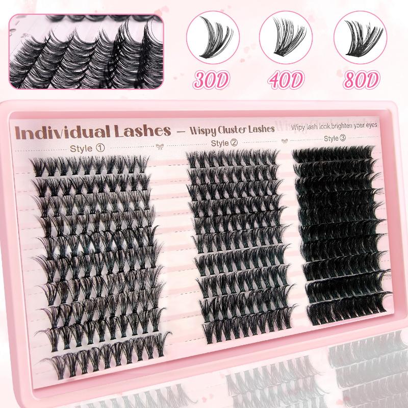 30/40/80D Volume Eyelash Clust - Eyelash Extensions reseña y precio
