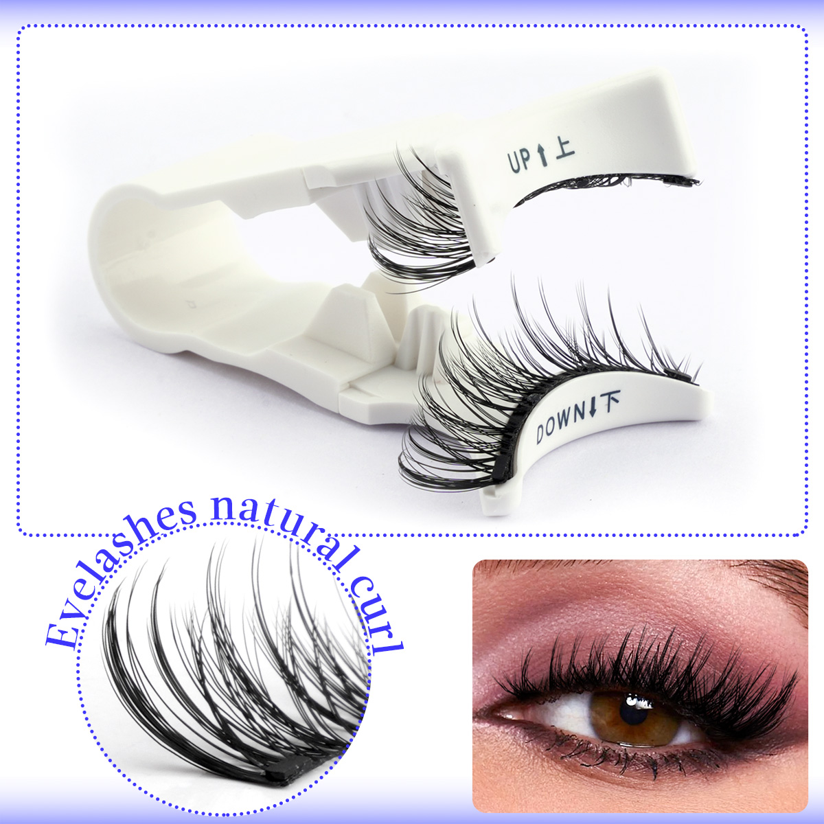 Magnetic Eyelash 1 Pair Natura - Faux Mink Lash reseña y precio