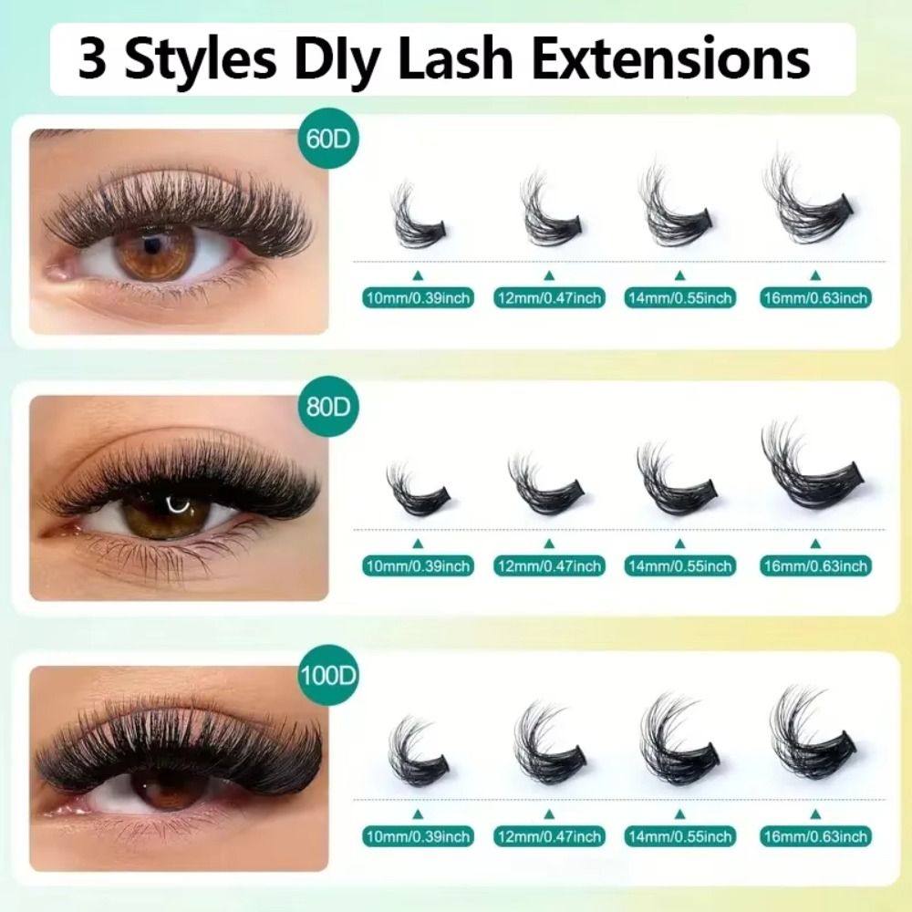 Natural Look False Eyelashes B - Eyelash Extensions reseña y precio