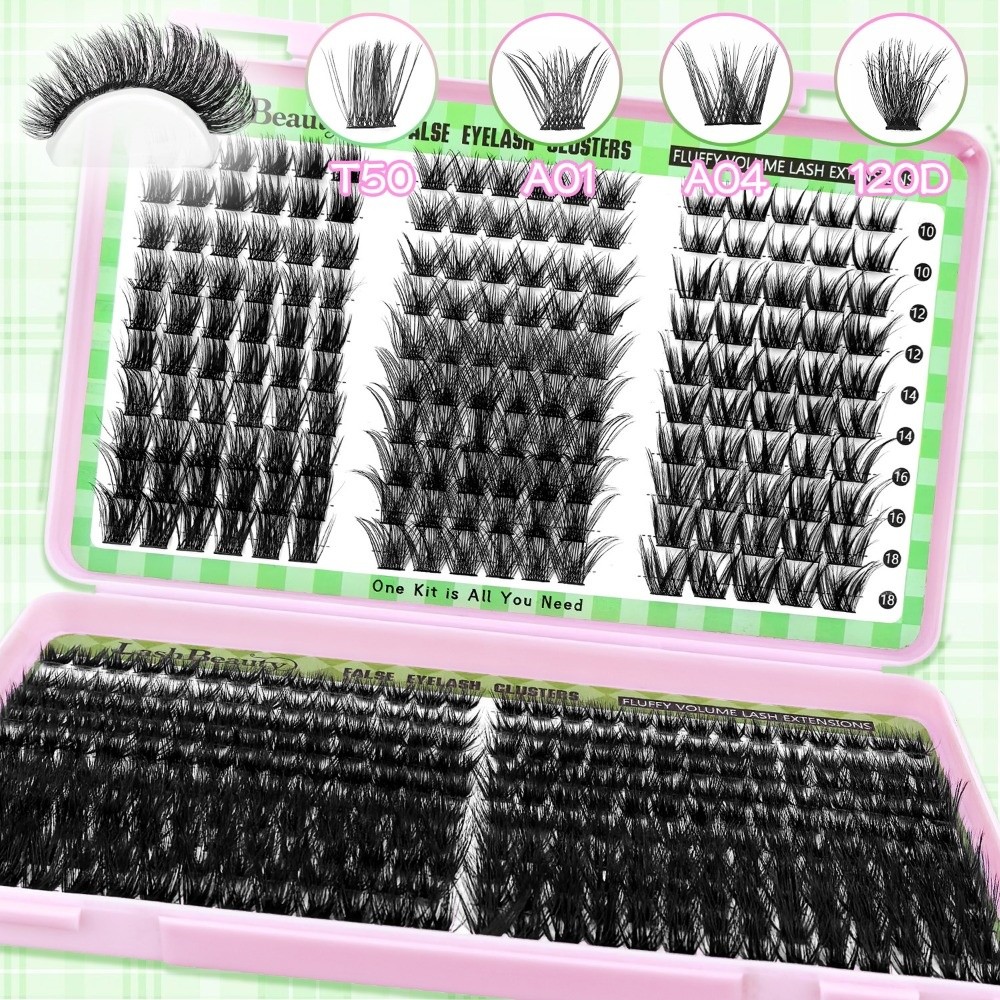 Natural Look False Eyelashes W - Eyelash Extension Wispy Look reseña y precio