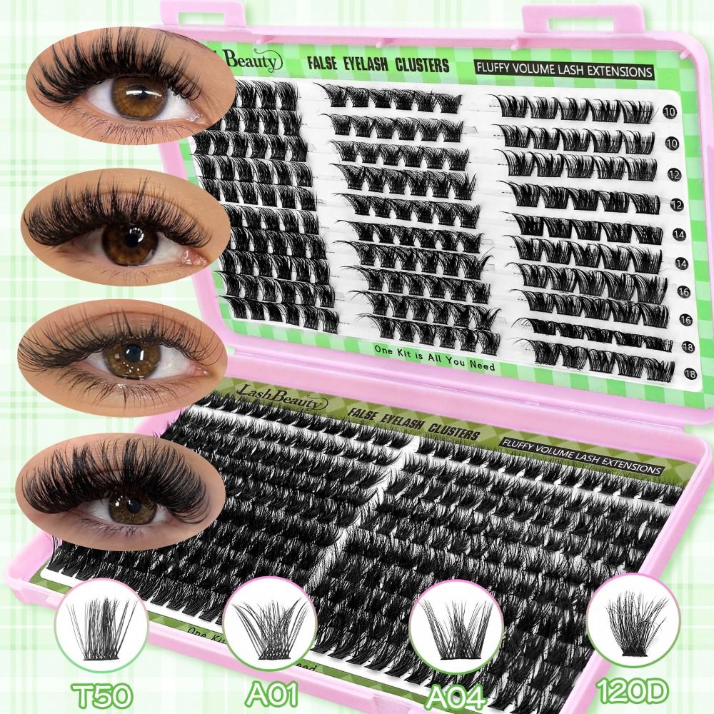 Natural Look False Eyelashes W - Eyelash Extension Wispy Look reseña y precio