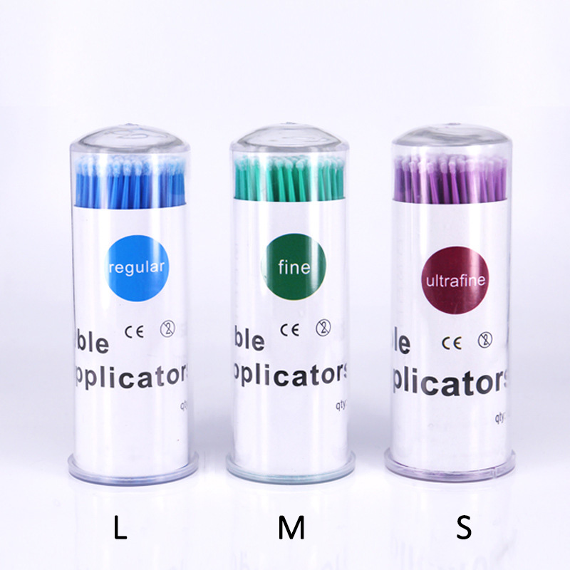 100Pcs/bottle MicroBrush For E - Eyelash Extensions reseña y precio