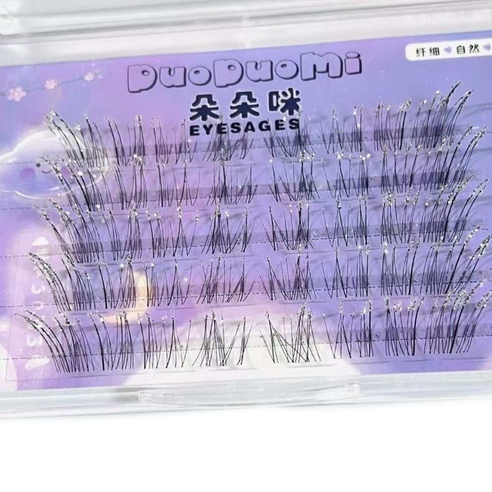 Shining Rhinestone Individual  - Eyelash Extension Wispy Look reseña y precio