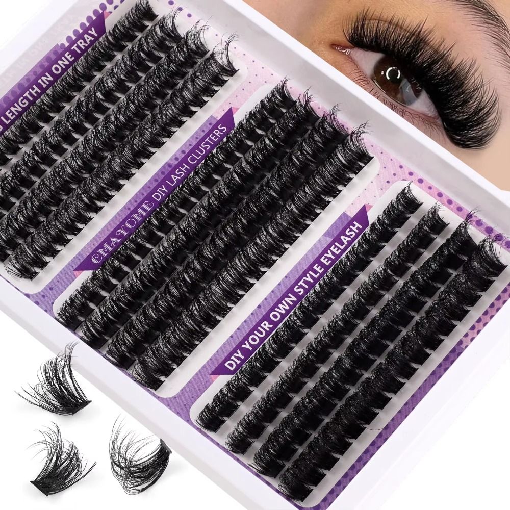 Natural Look False Eyelashes W - Eyelash Extension Wispy Look reseña y precio