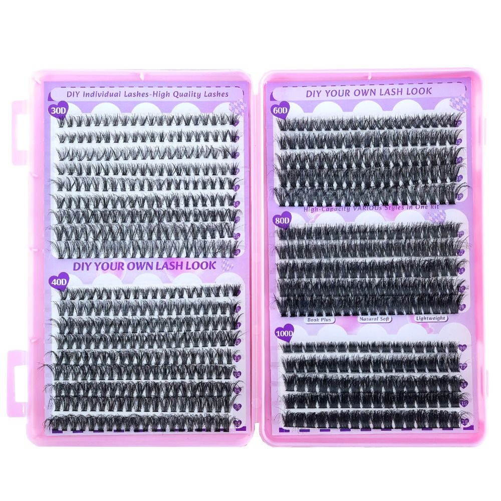 9-18mm Length False Eyelashes  - Eyelash Extension Wispy Look reseña y precio