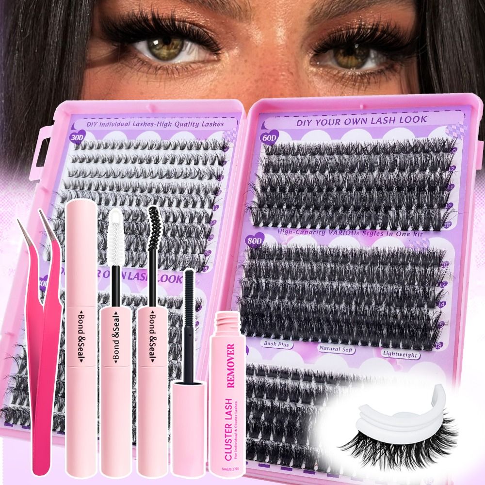 9-18mm Length False Eyelashes  - Eyelash Extension Wispy Look reseña y precio