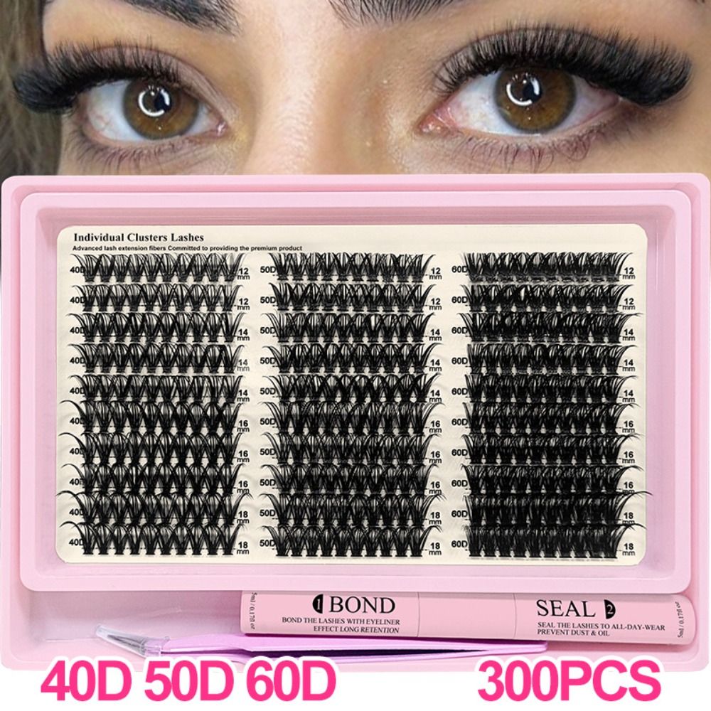 Natural Look False Eyelashes B - Eyelash Extension Wispy Look reseña y precio
