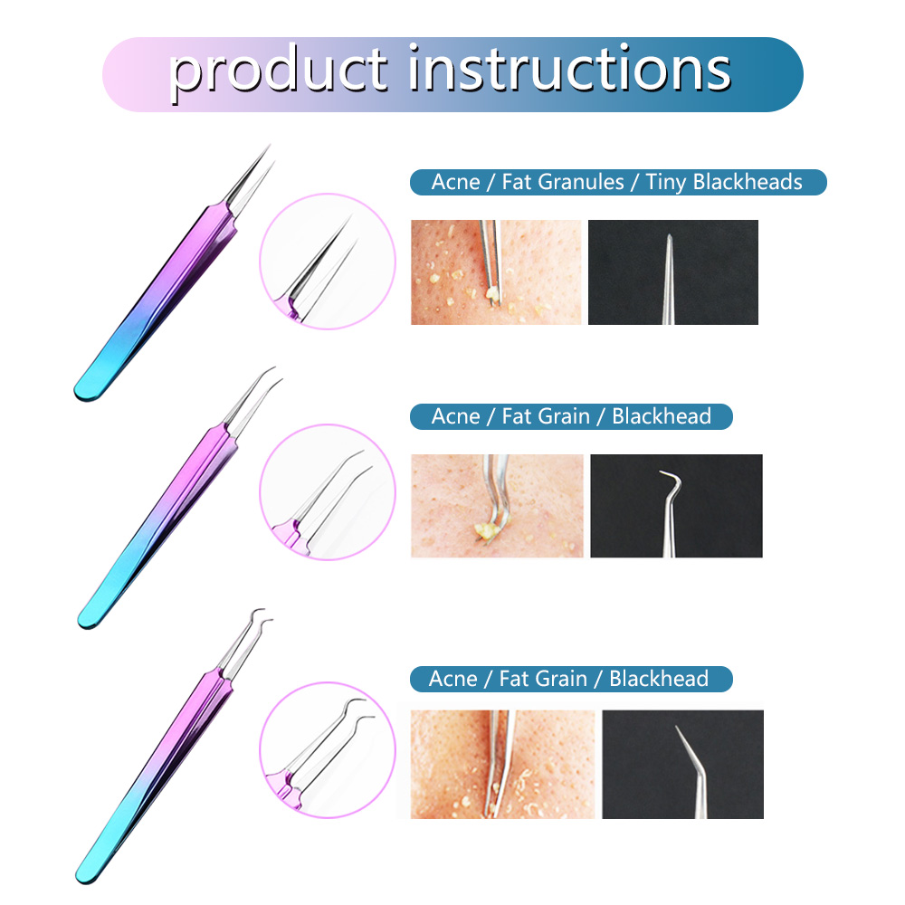Dighealth 1Pcs Blackhead Tweez - Eyelash Extension Remover reseña y precio