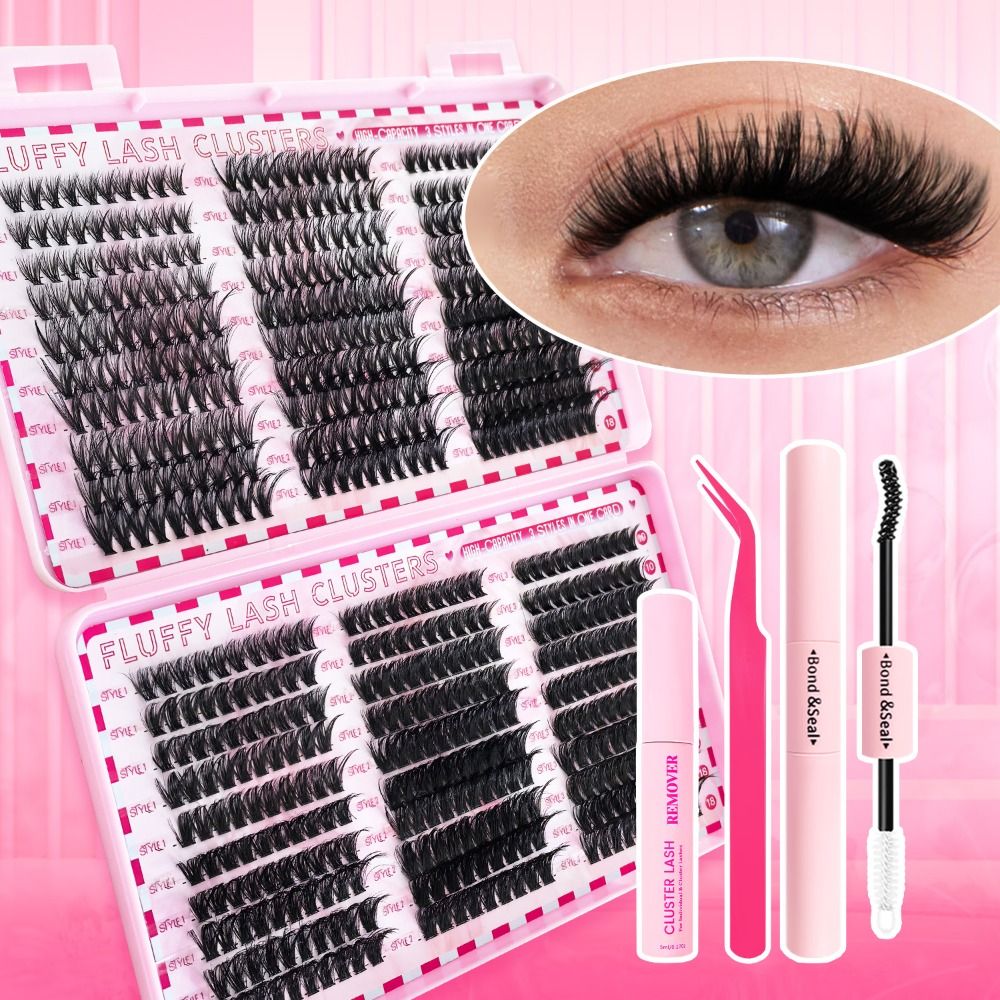 9-16mm Length False Eyelashes  - Eyelash Extension Wispy Look reseña y precio