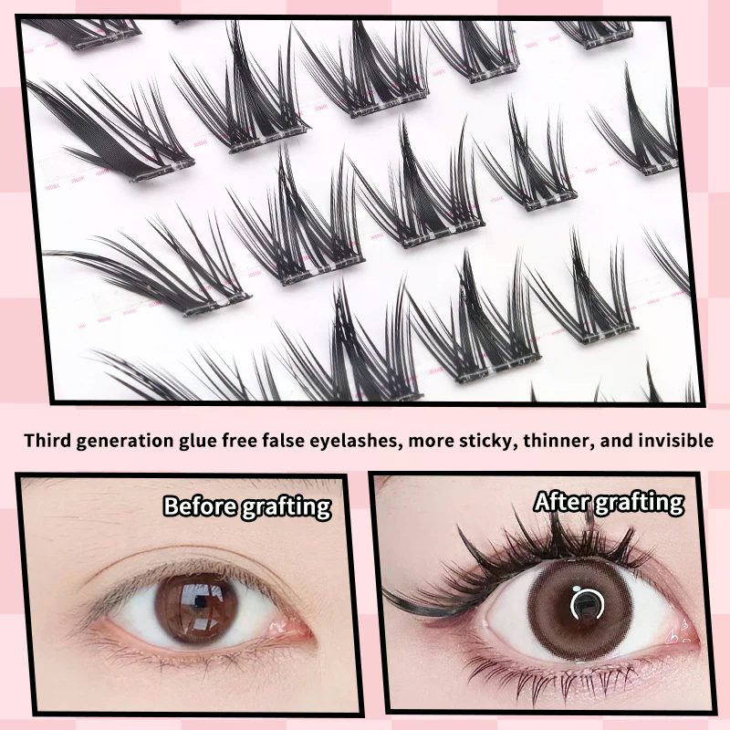 Voluminous No Need Glue Self-a - Eyelash Extensions reseña y precio