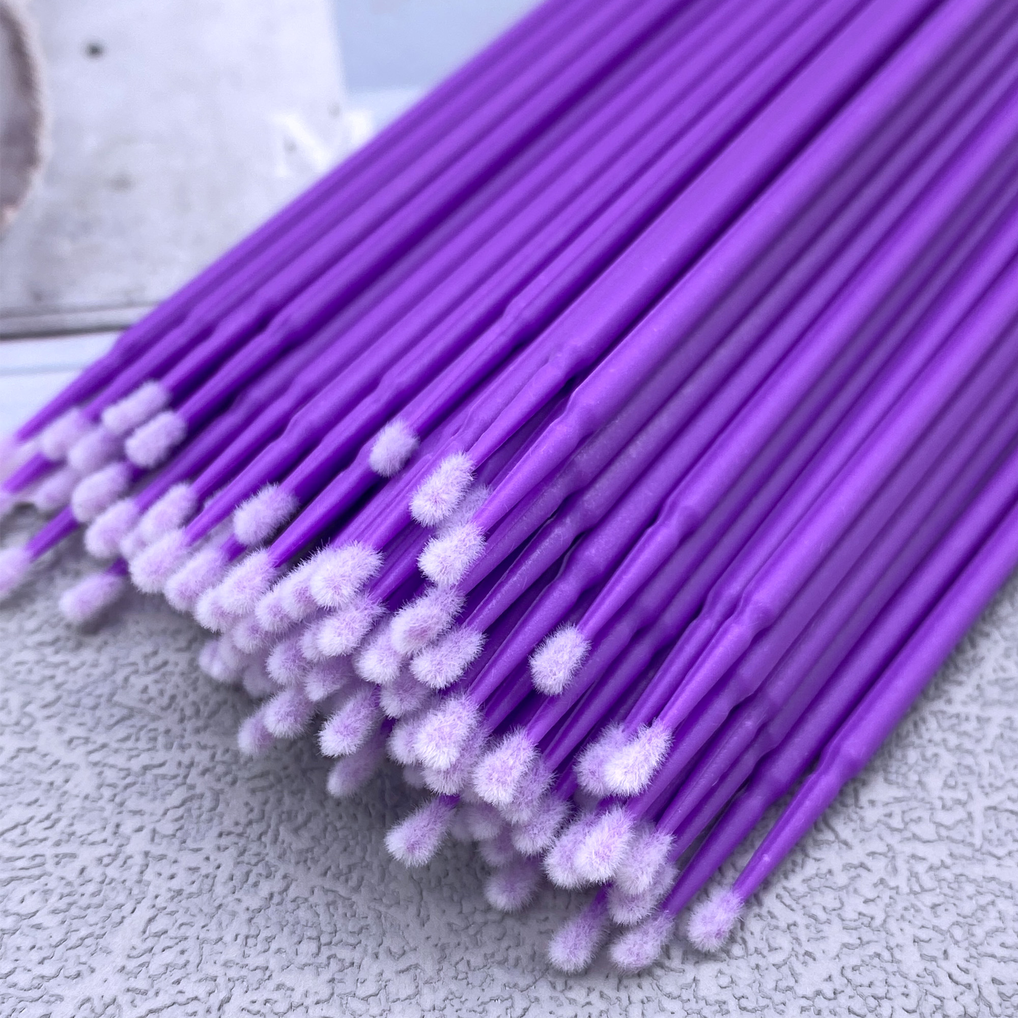 100pcs Micro Brush Lash Removi - Eyelash Extension Remover reseña y precio