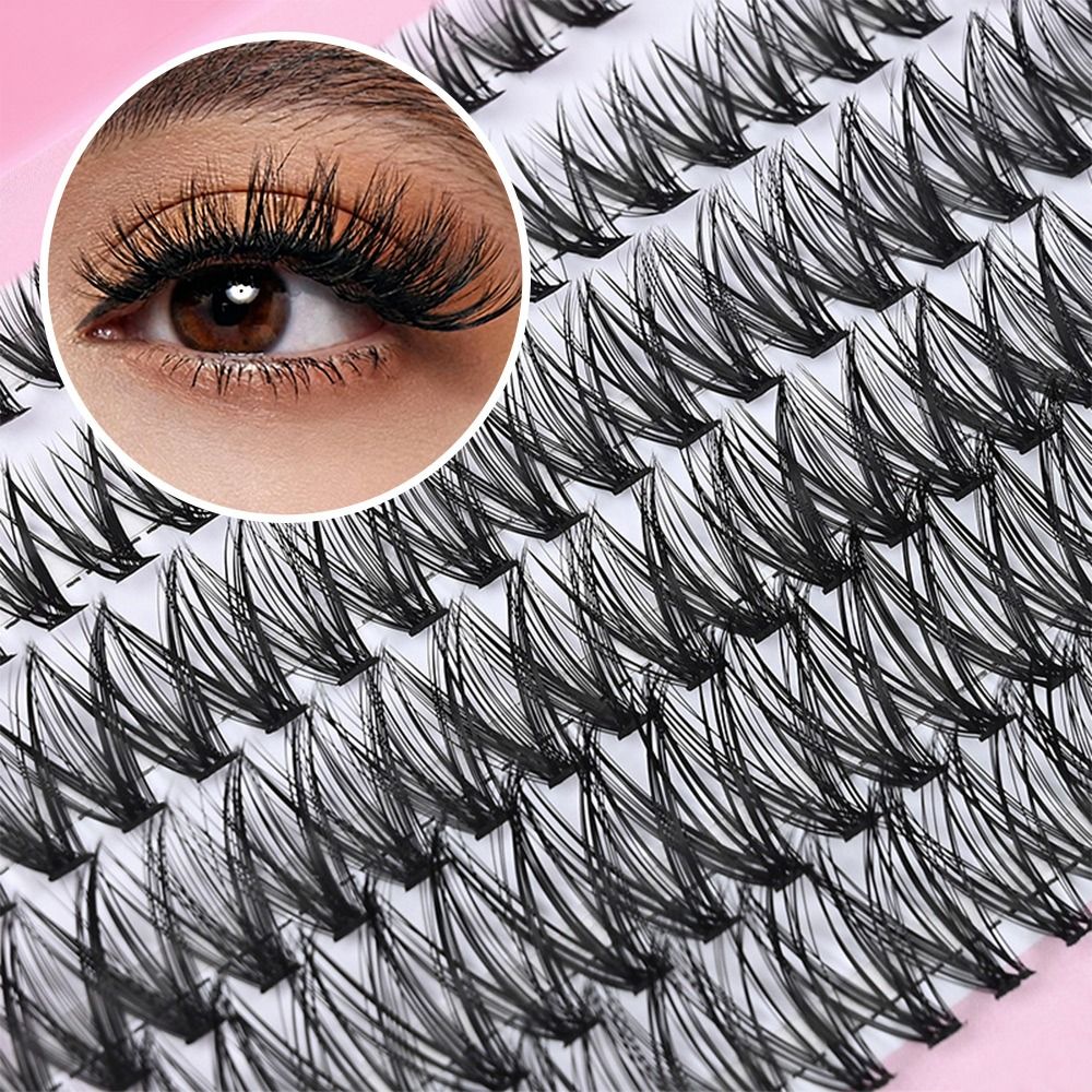 12 Rows Natural Look False Eye - Eyelash Extension Wispy Look reseña y precio