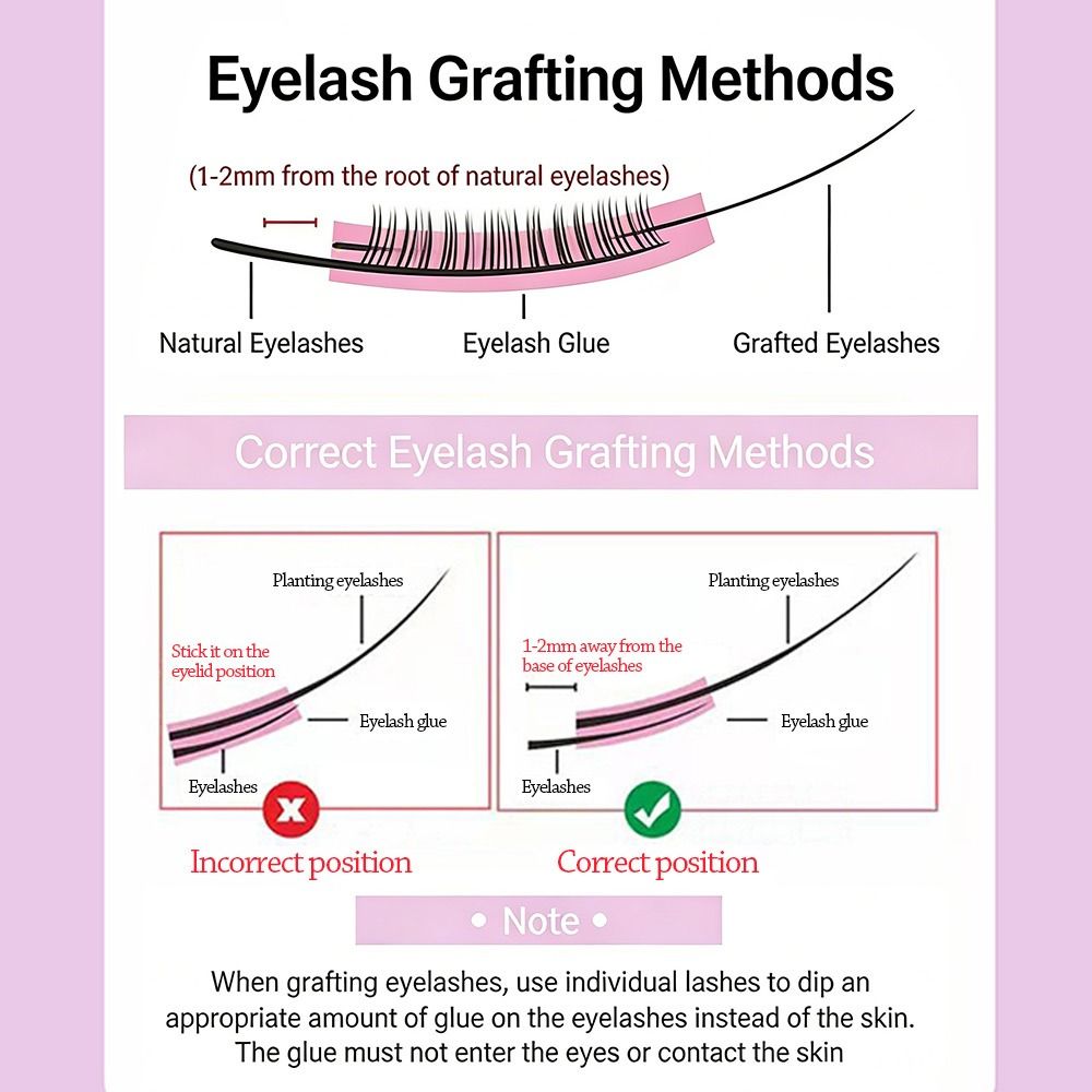 12 Rows Natural Look False Eye - Eyelash Extension Wispy Look reseña y precio