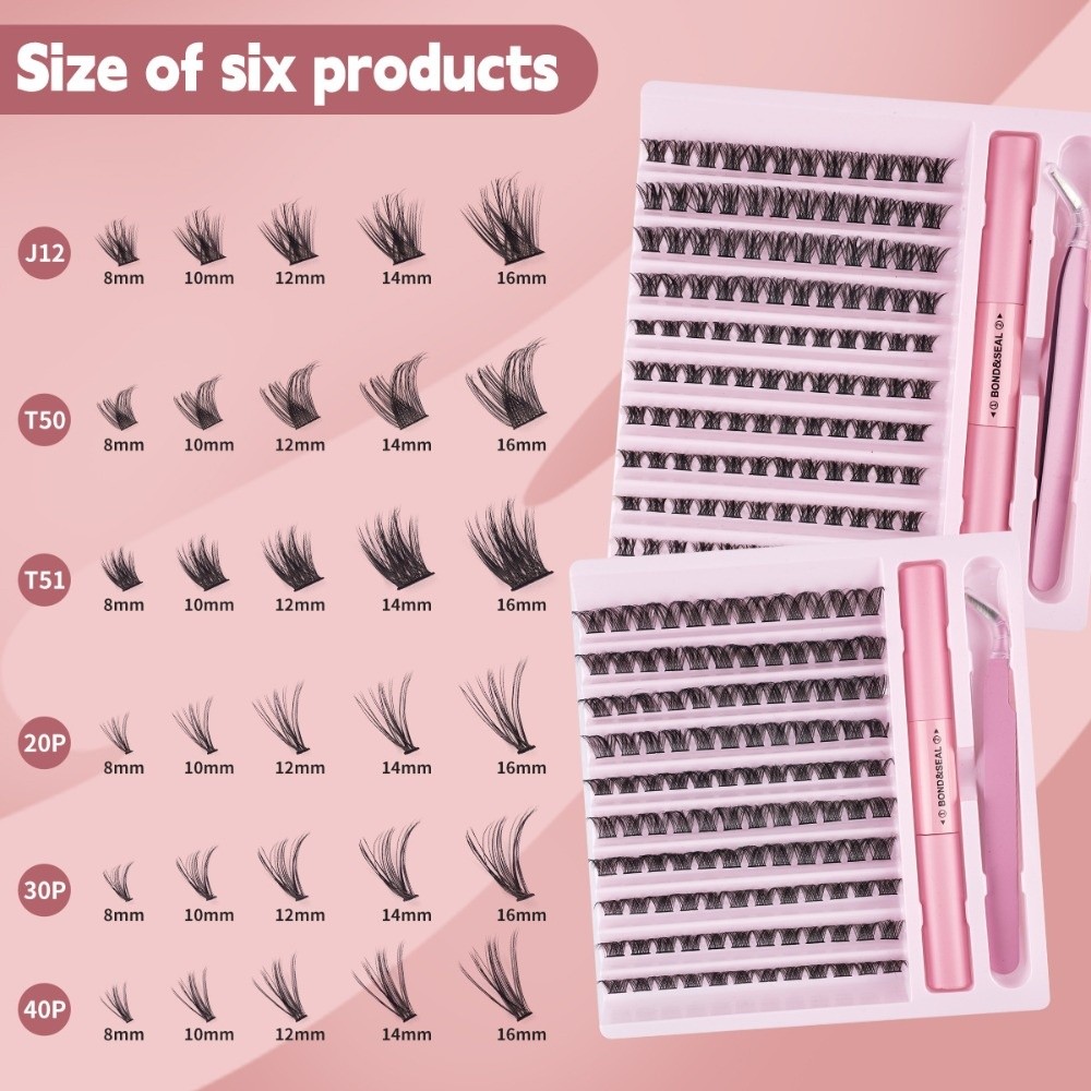 High Quality Bond and Seal Fal - Eyelash Extension Wispy Look reseña y precio