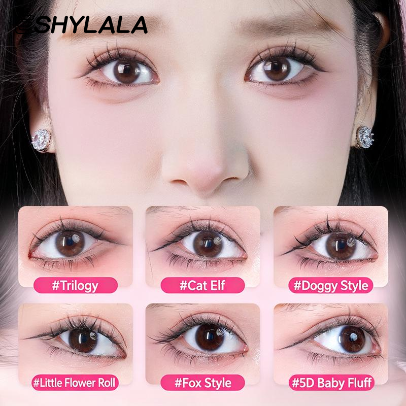Dense False Eyelashes 6 Rows N - Eyelash Extension Wispy Look reseña y precio