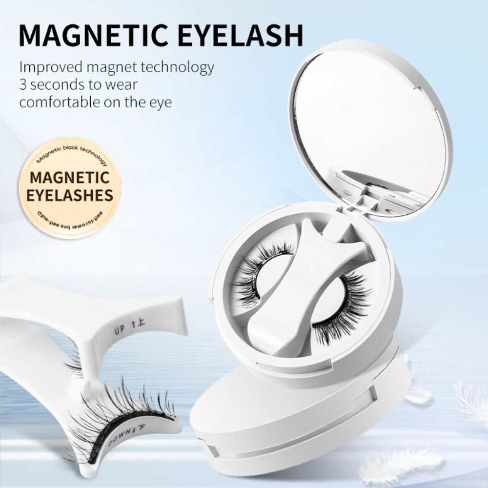 Portable Magnetic Eyelashes Ki - Faux Mink Lash reseña y precio