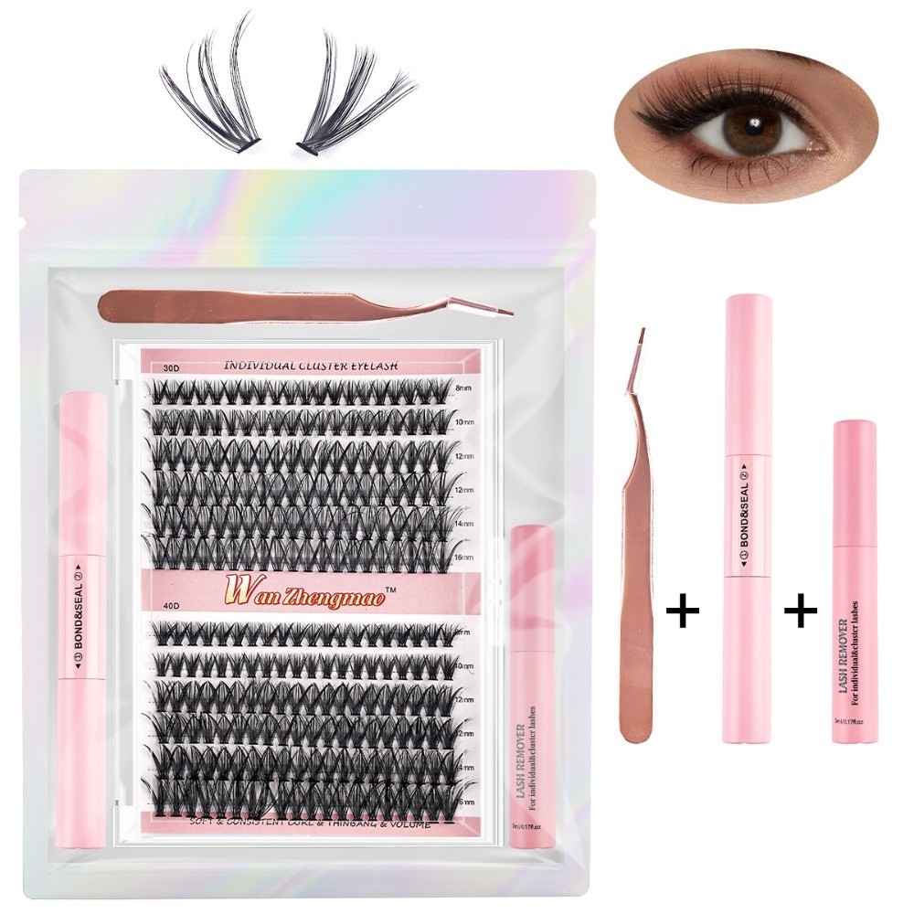 8-16mm Length False Eyelashes  - Eyelash Extension Wispy Look reseña y precio
