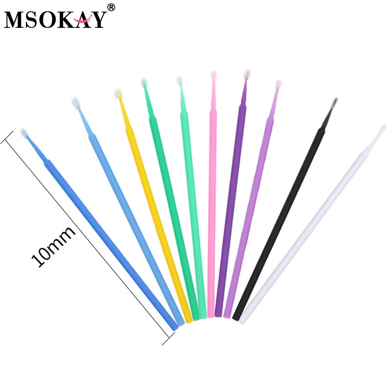 100Pcs Eyelash Cleaning Brush  - Eyelash Extension Remover reseña y precio
