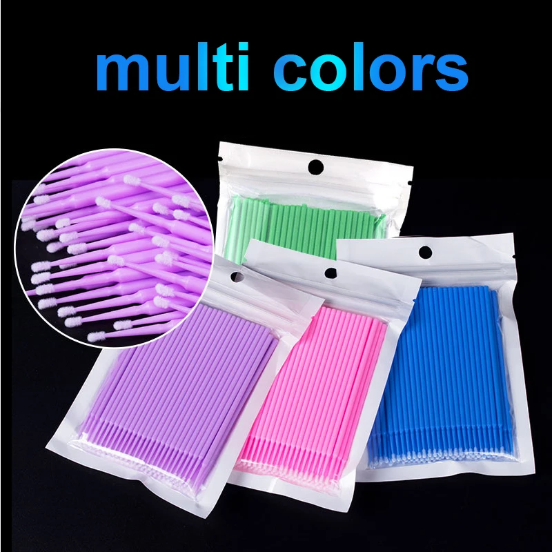 100Pcs Eyelash Cleaning Brush  - Eyelash Extension Remover reseña y precio