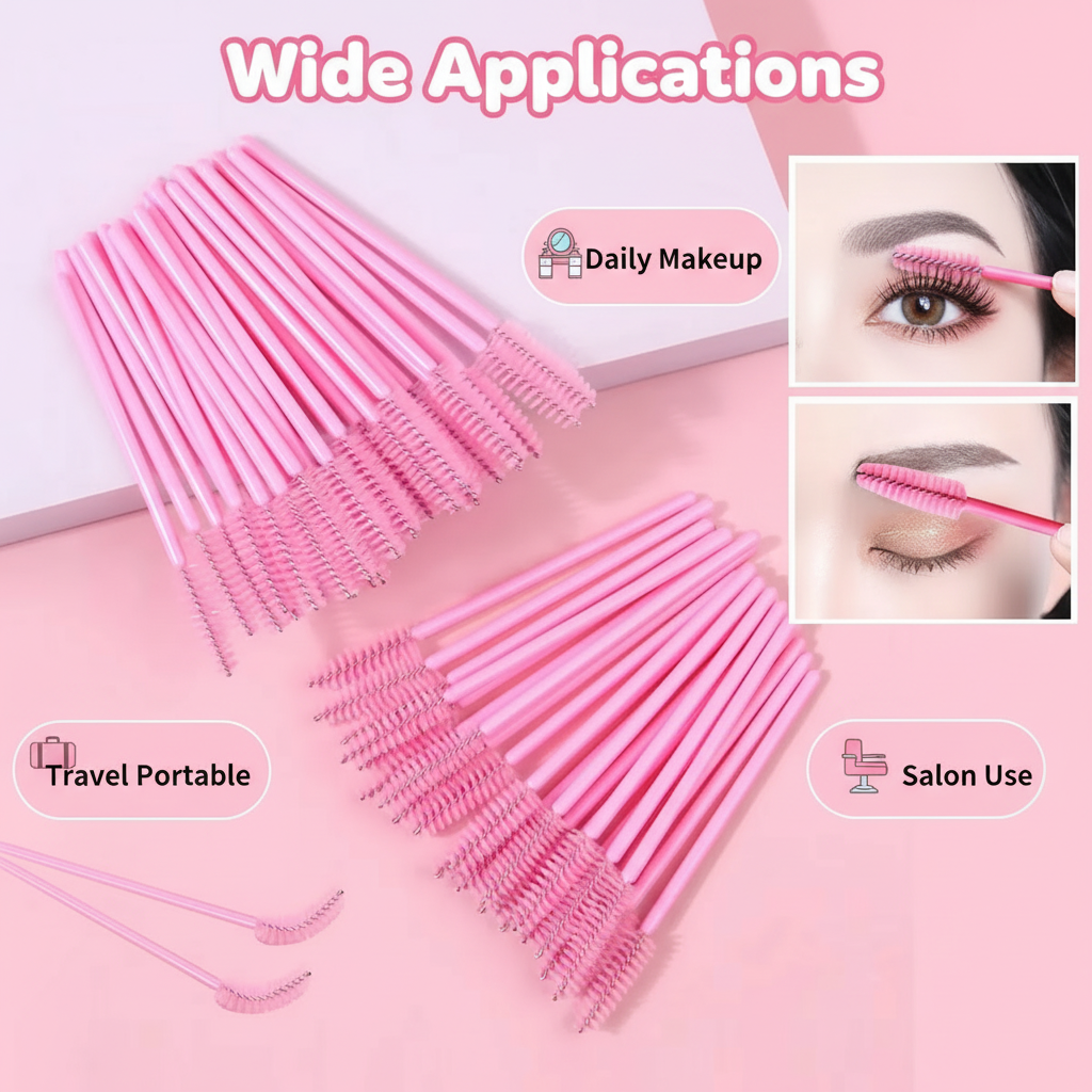 50pcs Disposable Eyelash Brush - Eyelash Extensions reseña y precio