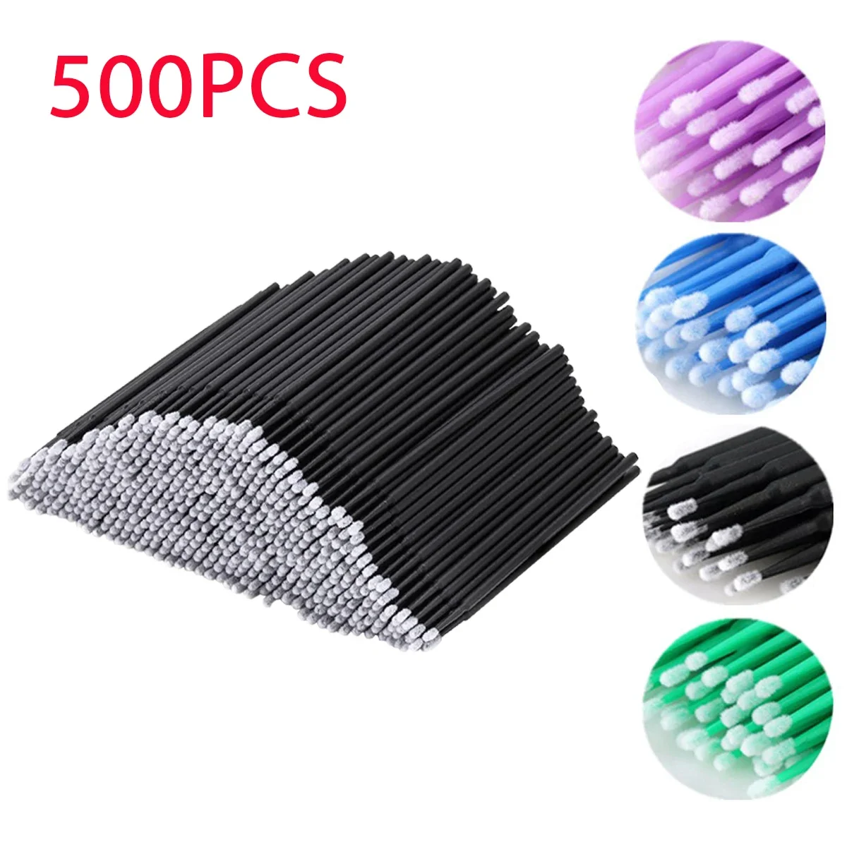 500/1000PCS Eyelashes Microbru - Eyelash Extension Remover reseña y precio