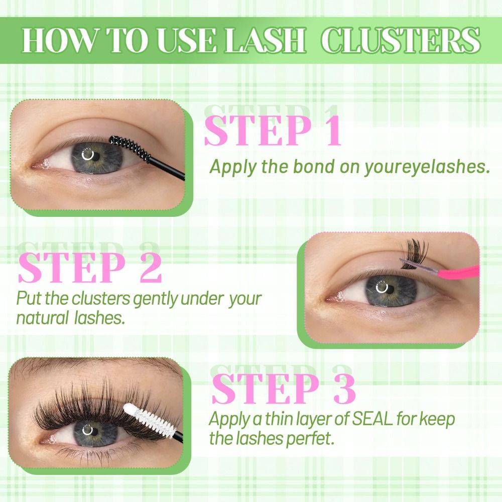 Natural Look False Eyelashes W - Eyelash Extension Wispy Look reseña y precio