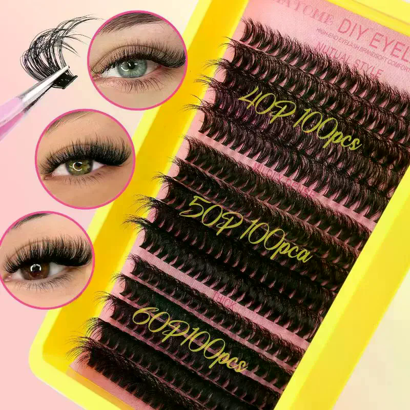Cluster Lashes Kit Individual  - Faux Mink Lash reseña y precio