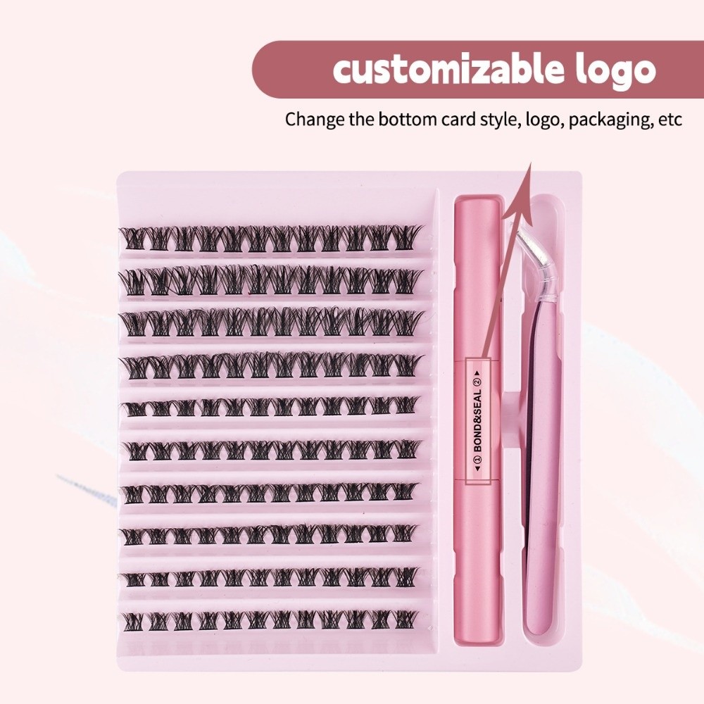 New Bond and Seal False Eyelas - Eyelash Extension Wispy Look reseña y precio