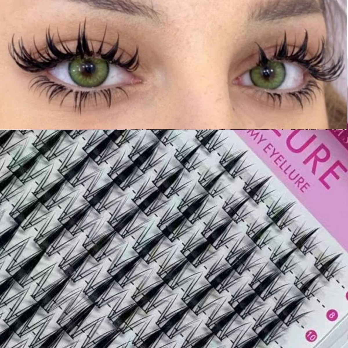 WINKLURE Fairy Lash Clusters N - Eyelash Extension Wispy Look reseña y precio