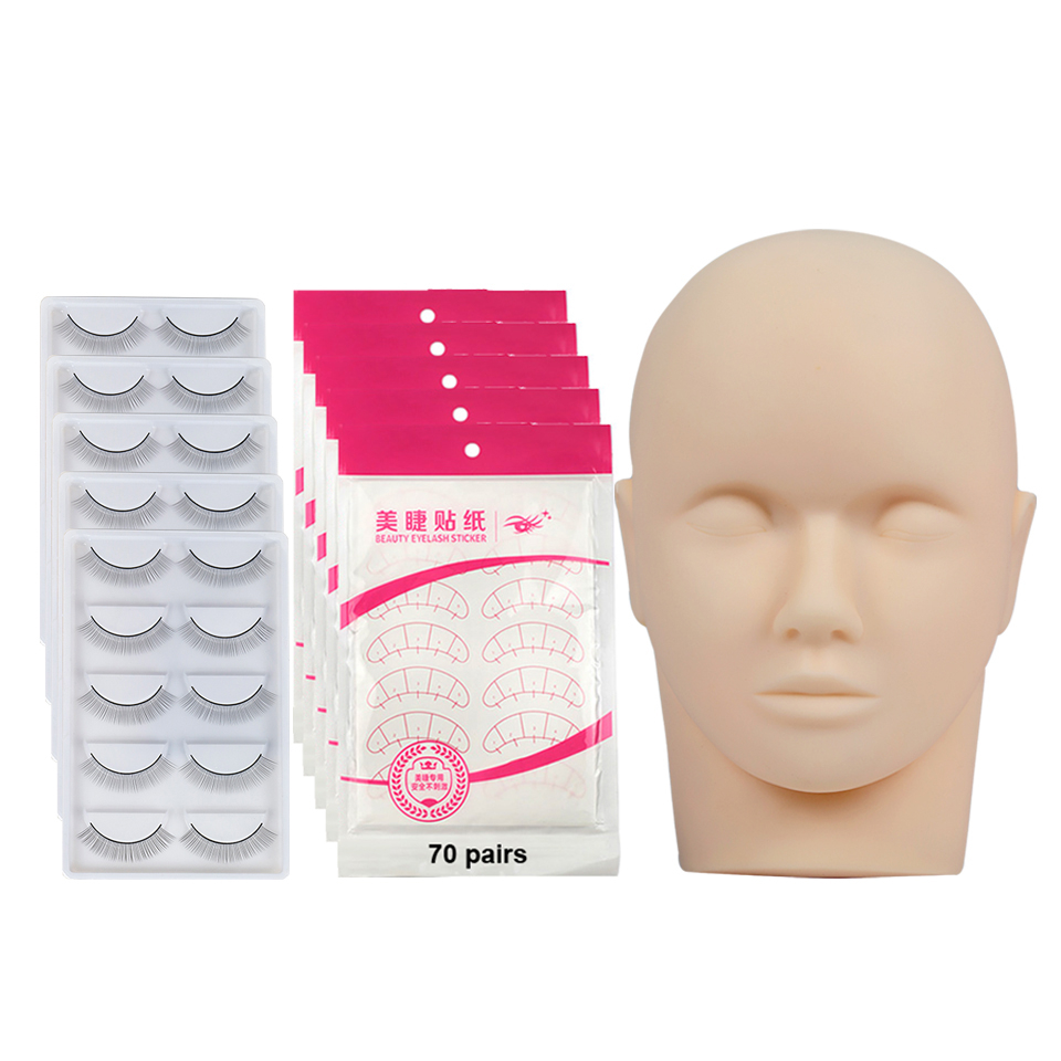 Silicone Head Training Mannequ - Eyelash Extension Remover reseña y precio
