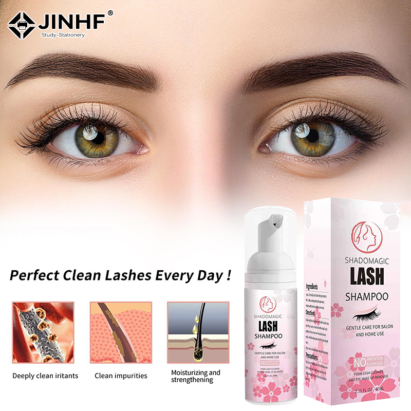 Fast Cleaning Lash Shampoo For - Eyelash Extension Remover reseña y precio