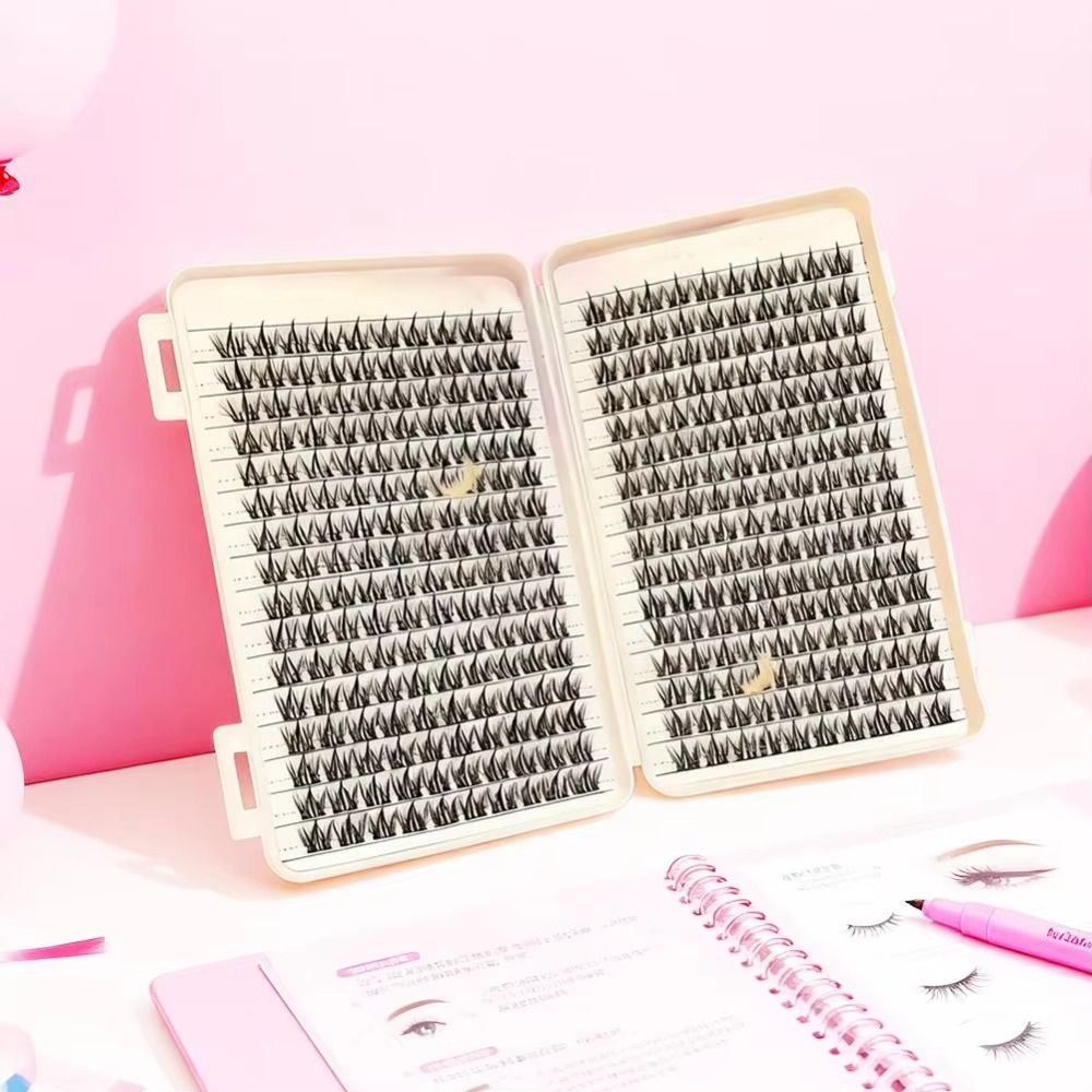 Natural Look False Eyelashes W - Eyelash Extension Wispy Look reseña y precio
