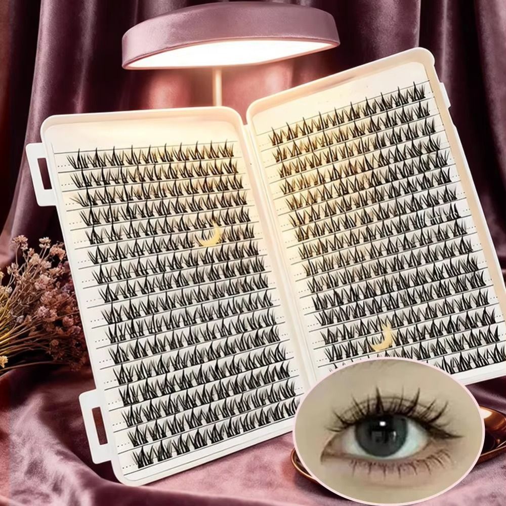 Natural Look False Eyelashes W - Eyelash Extension Wispy Look reseña y precio