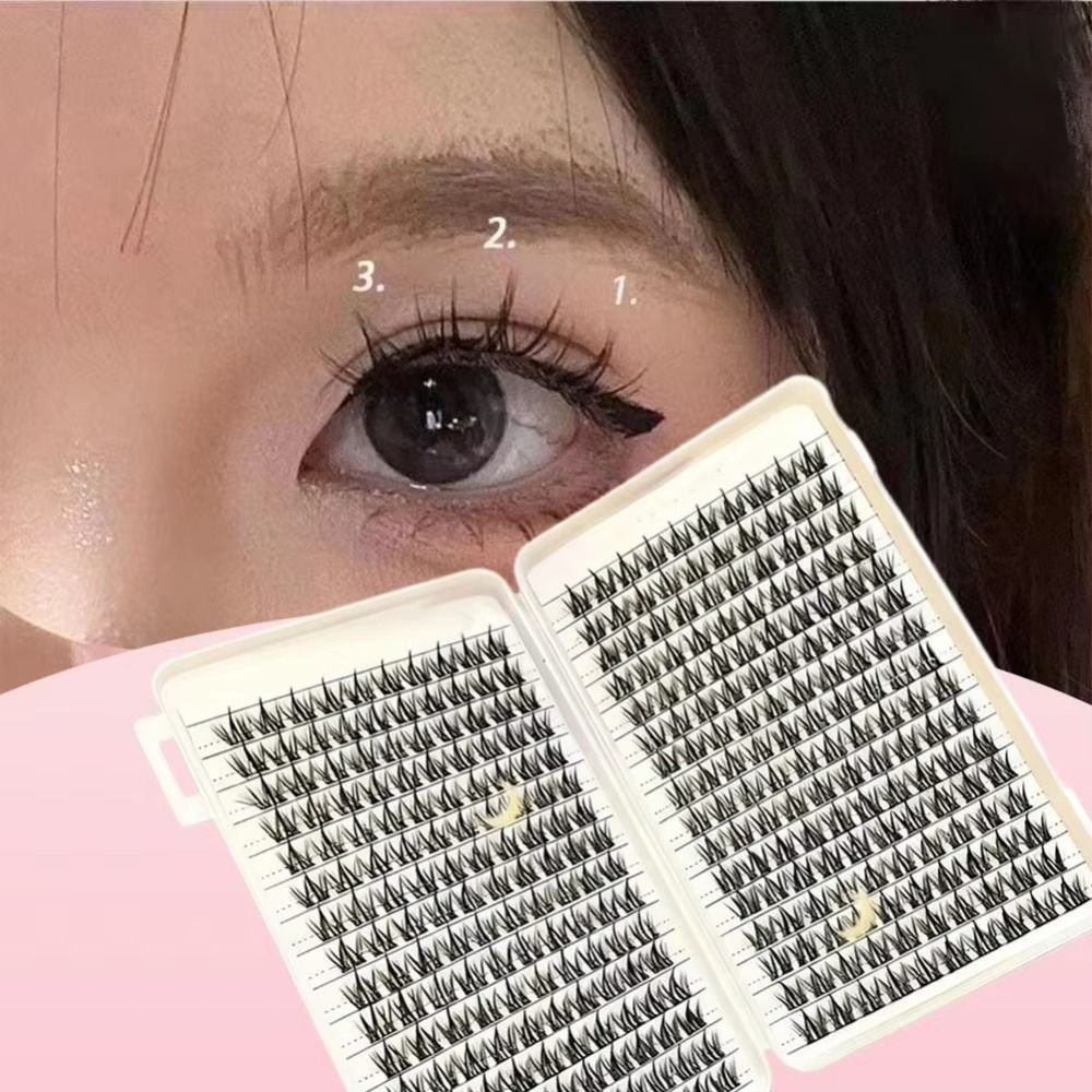 Natural Look False Eyelashes W - Eyelash Extension Wispy Look reseña y precio